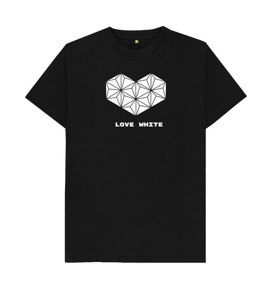 Black Love White, Love Black - Men's Basic T-shirt