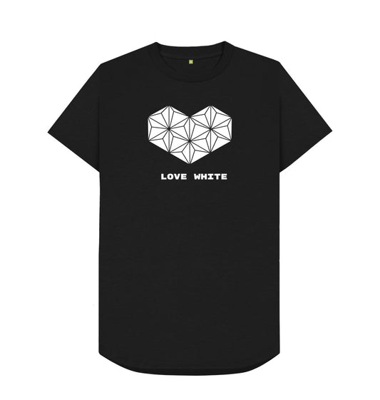 Black Love White, Love Black - Men's Longline T-shirt