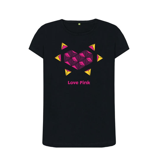 Black Love Pink - Women's Crew Neck T-shirt