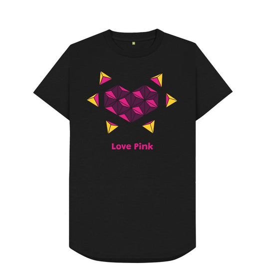 Black Love Pink - Men's Longline T-shirt