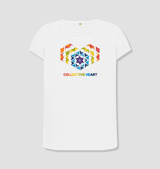 Collective Heart Women crew neck T-shirt W