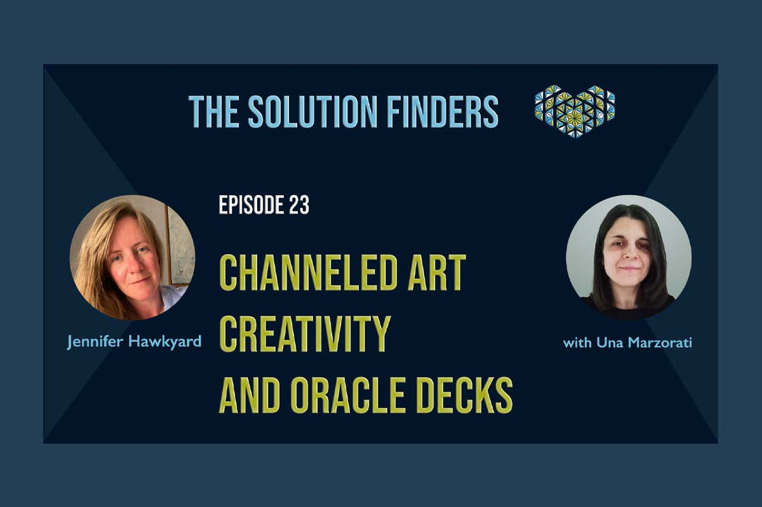 Jennifer Hawkyard: Channeled Art, Creativity and Oracle Decks