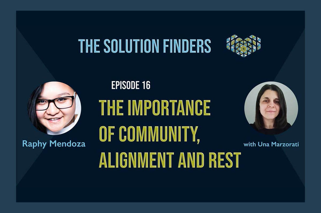 Raphy Mendoza: The importance of community, alignment and rest