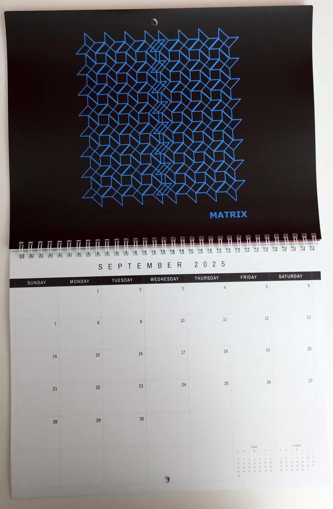 2025 Wall Calendar