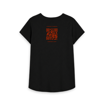 Black Printed T-shirt Back