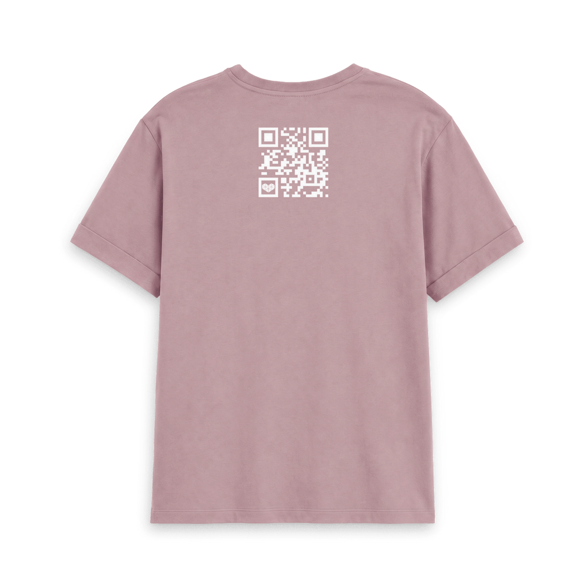 Mauve Printed T-shirt Back