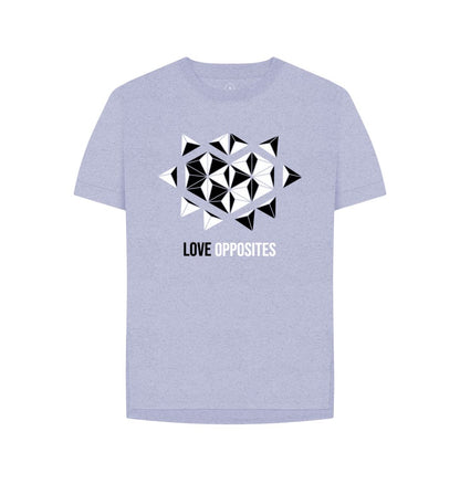 Lavender Love Opposites - Women's Remill\u00ae Relaxed Fit T-shirt - 5 colours