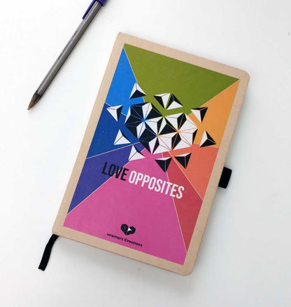 Love Opposites Notebook - 8 Colours