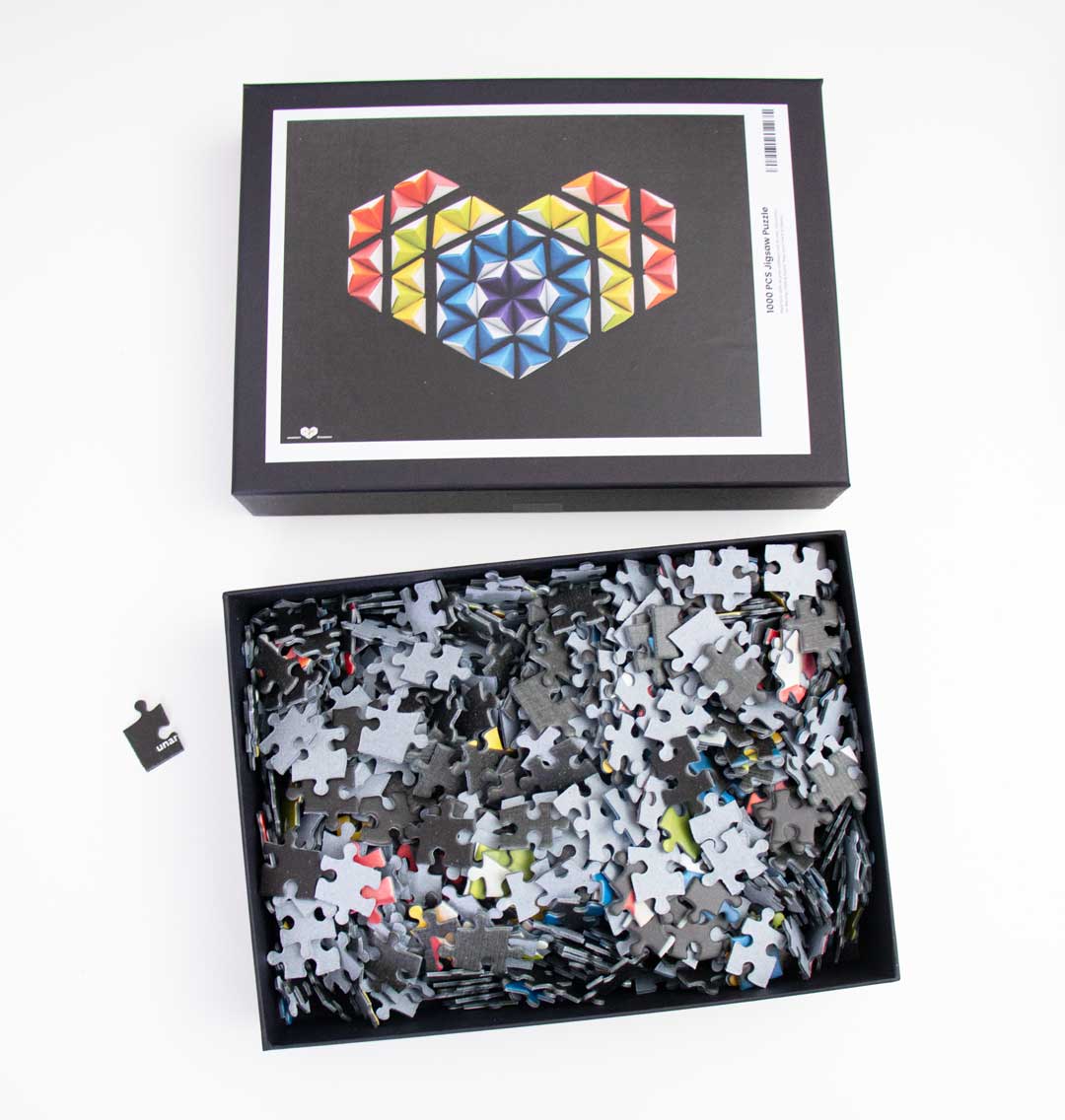 Eco jigsaw puzzle - Collective Heart artwork