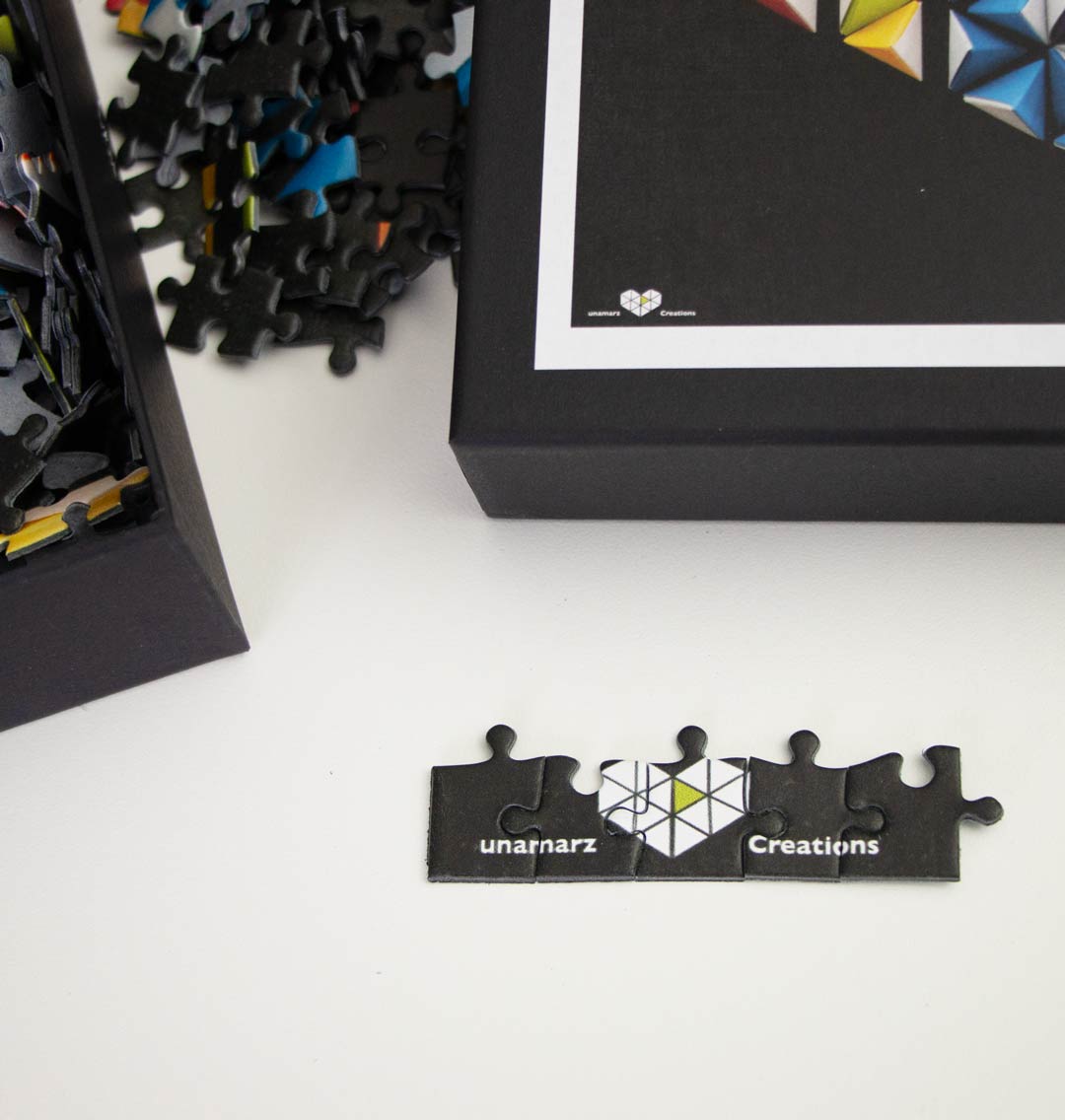 Eco jigsaw puzzle - Collective Heart artwork