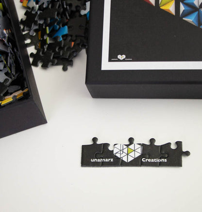 Eco jigsaw puzzle - Collective Heart artwork