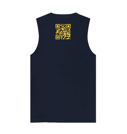 Love Pink - Men's Organic Cotton Vest - 2 colours