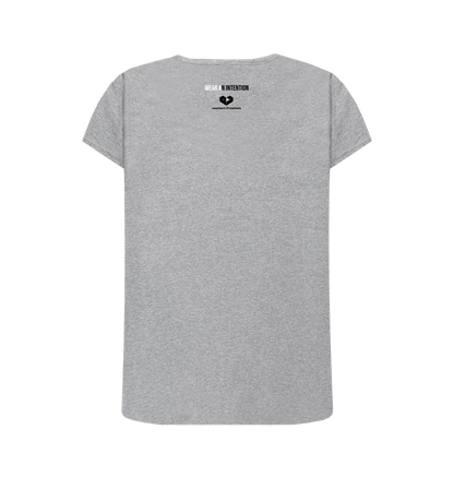 Athletic Grey Printed T-shirt Back