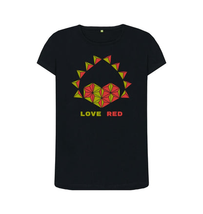Black Love Red - Women's Crew Neck T-shirt