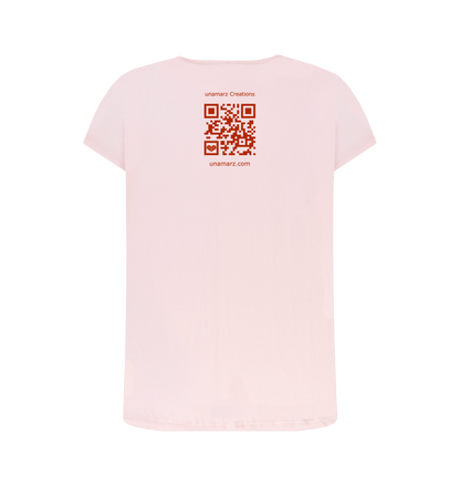 Pink Printed T-shirt Back