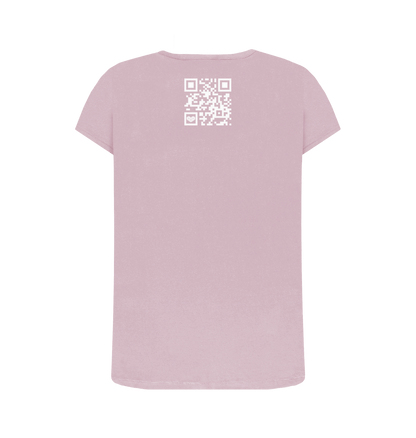 Mauve Printed T-shirt Back