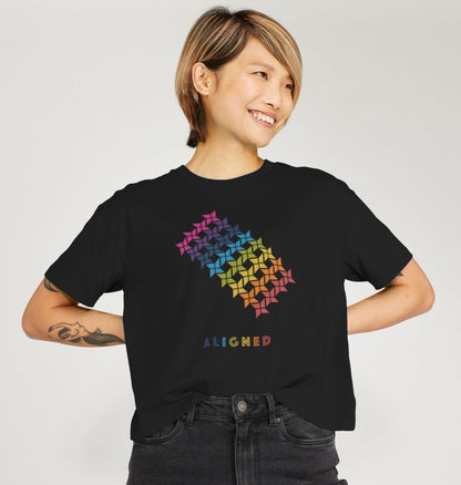 Aligned - Women's Boxy Tee