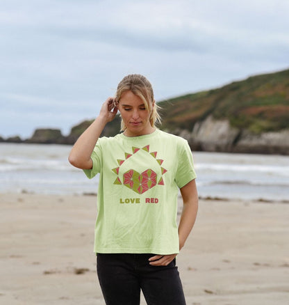 Love Red - Women's Relaxed Fit Tee