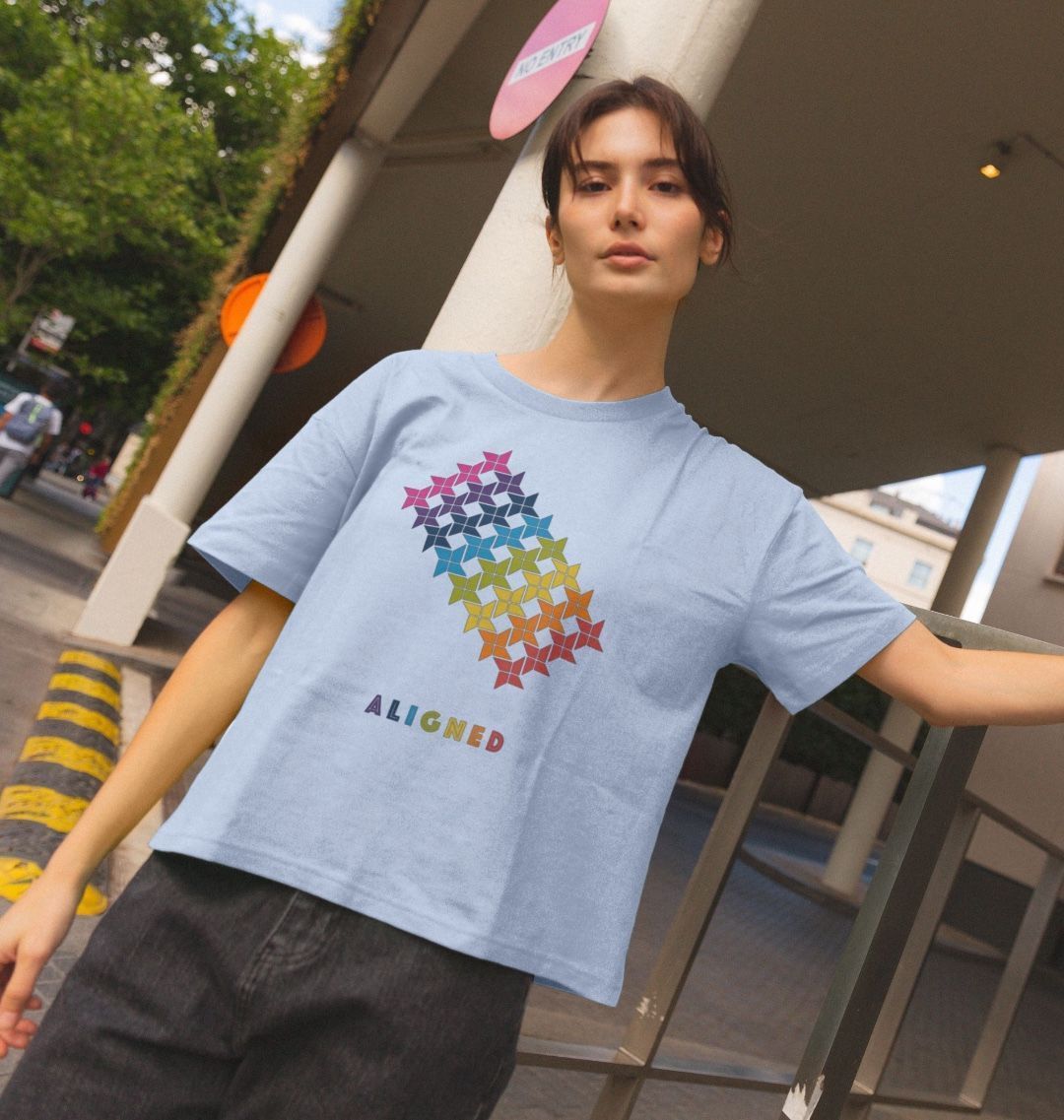 Aligned - Women's Boxy Tee