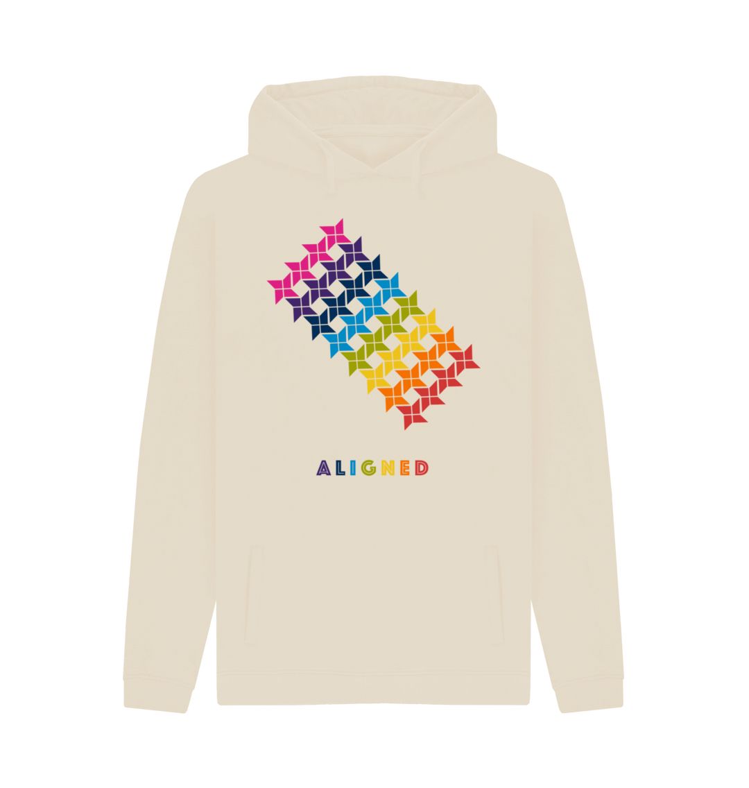 Oat Aligned - Men's Pullover Hoodie