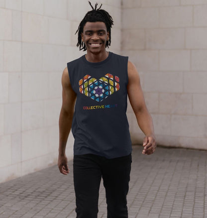 Collective Heart - Men's Organic Cotton Vest - 2 colours