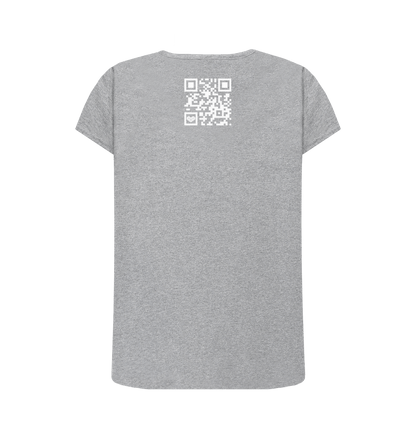 Athletic Grey Printed T-shirt Back