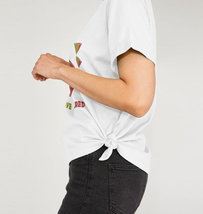 Love Red - Women's Relaxed Fit Tee