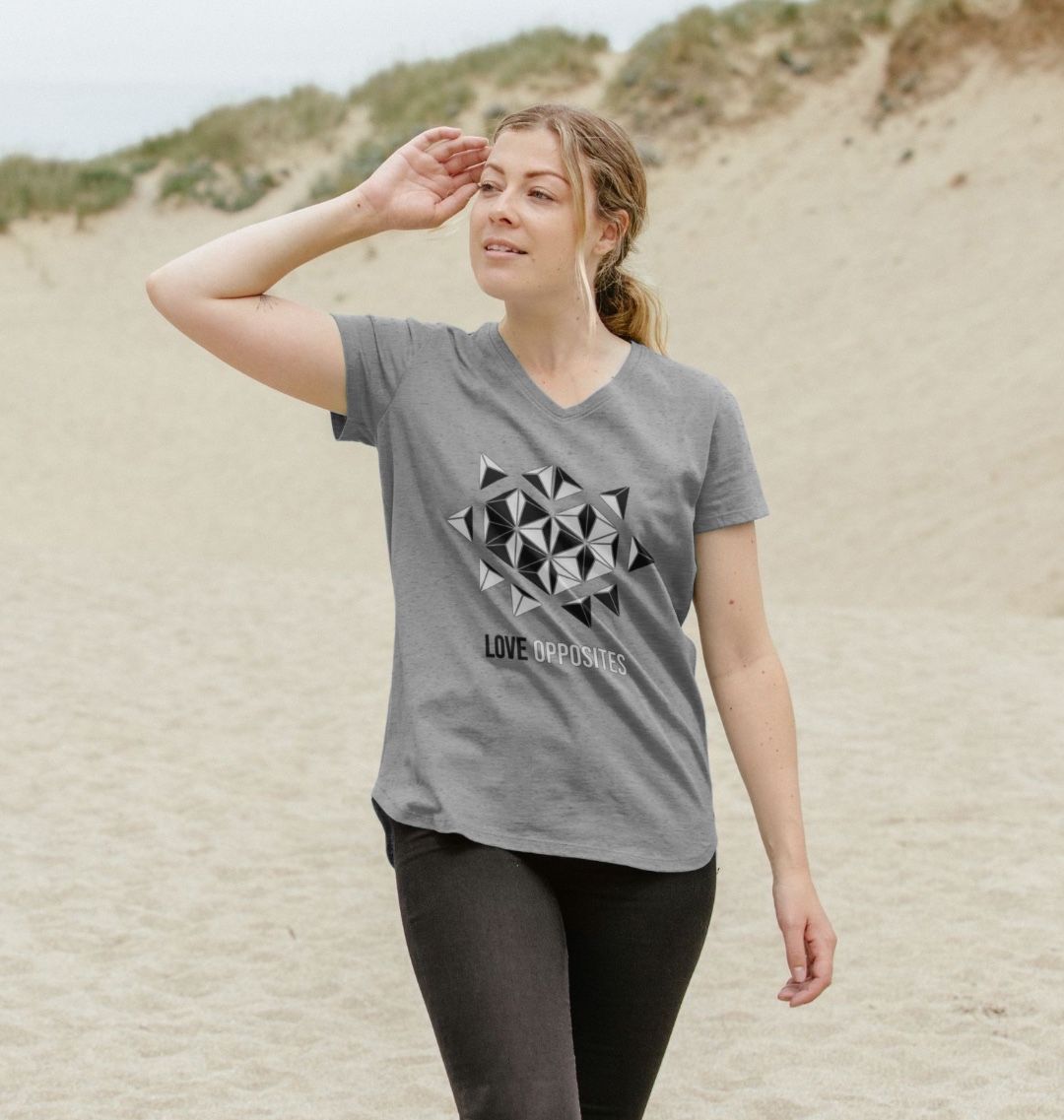 Love Opposites - Women's V-Neck T-shirt - 2 colours