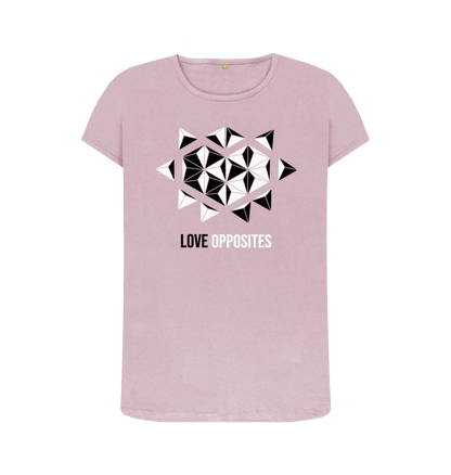 Mauve Printed T-shirt Front