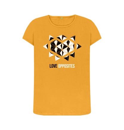 Mustard Printed T-shirt Front