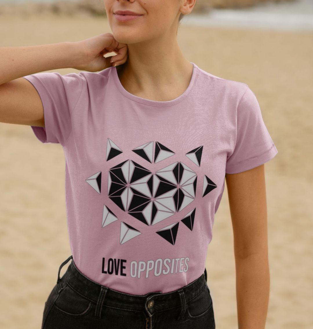 Love Opposites - Women's Crew Neck T-shirt - 7 colours