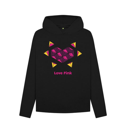 Black Love Pink - Women's Relaxed Fit Hoodie