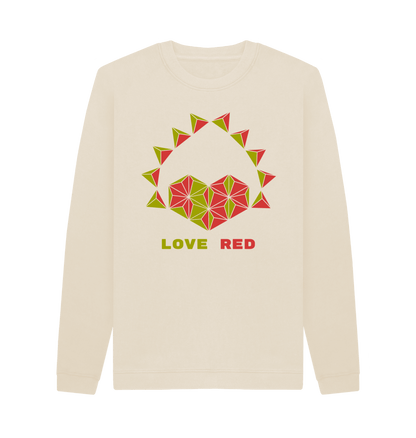Oat Printed Sweater Front