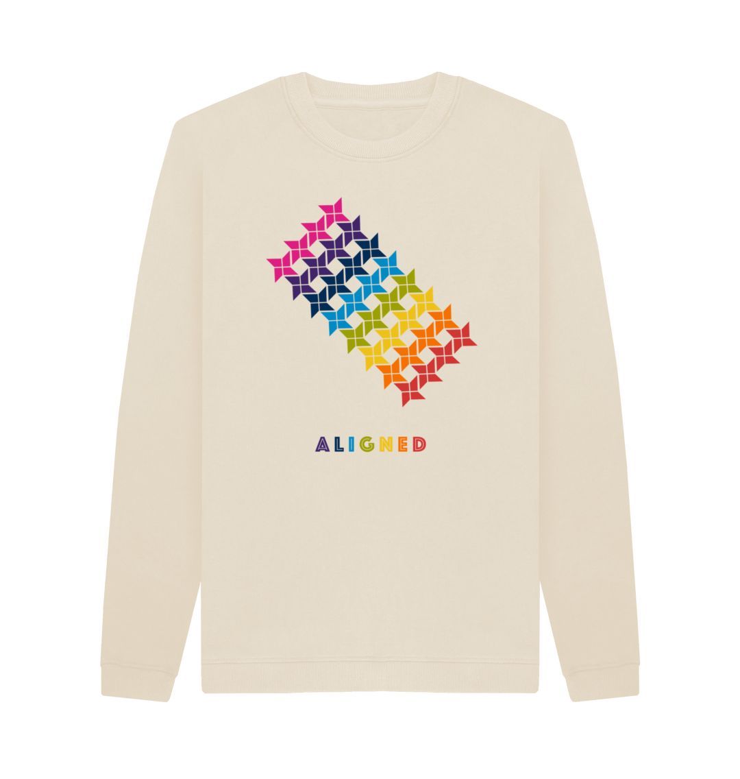 Oat Aligned - Men's Crew Neck Sweater
