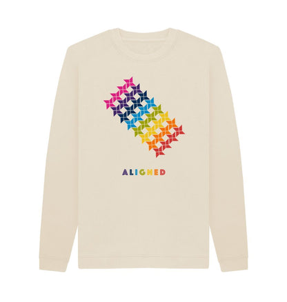 Oat Aligned - Men's Crew Neck Sweater