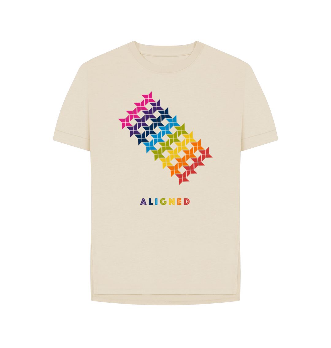 Oat Aligned - Women's Relaxed Fit Tee