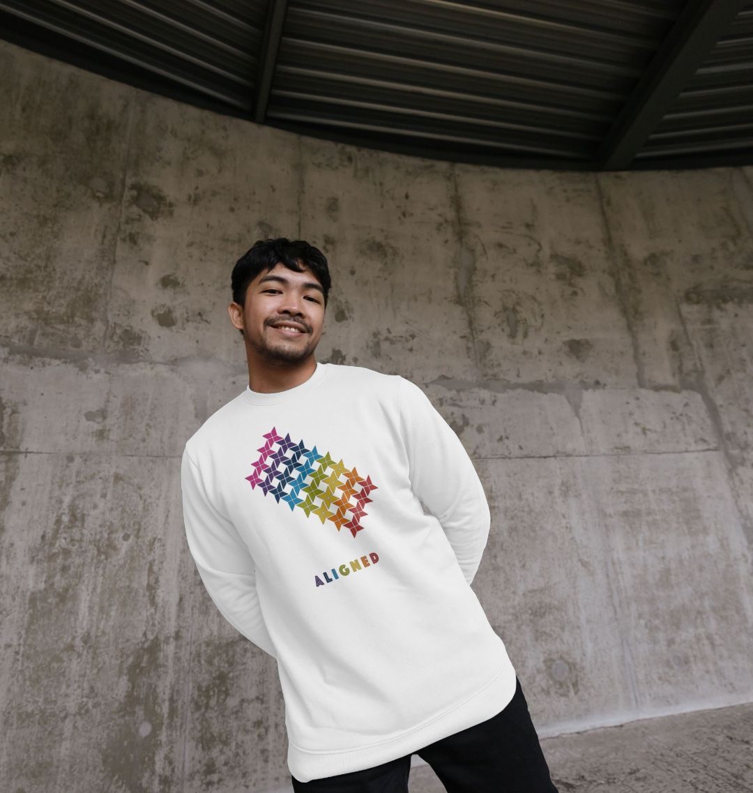 Aligned - Men's Crew Neck Sweater