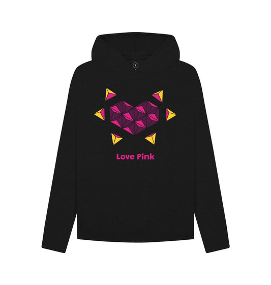 Black Love Pink - Women's Remill\u00ae Relaxed Fit Hoodie