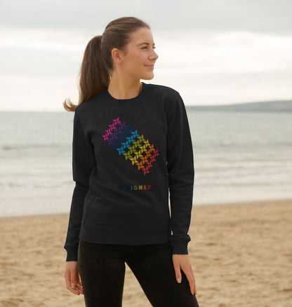 Aligned - Women's Crewneck Sweater