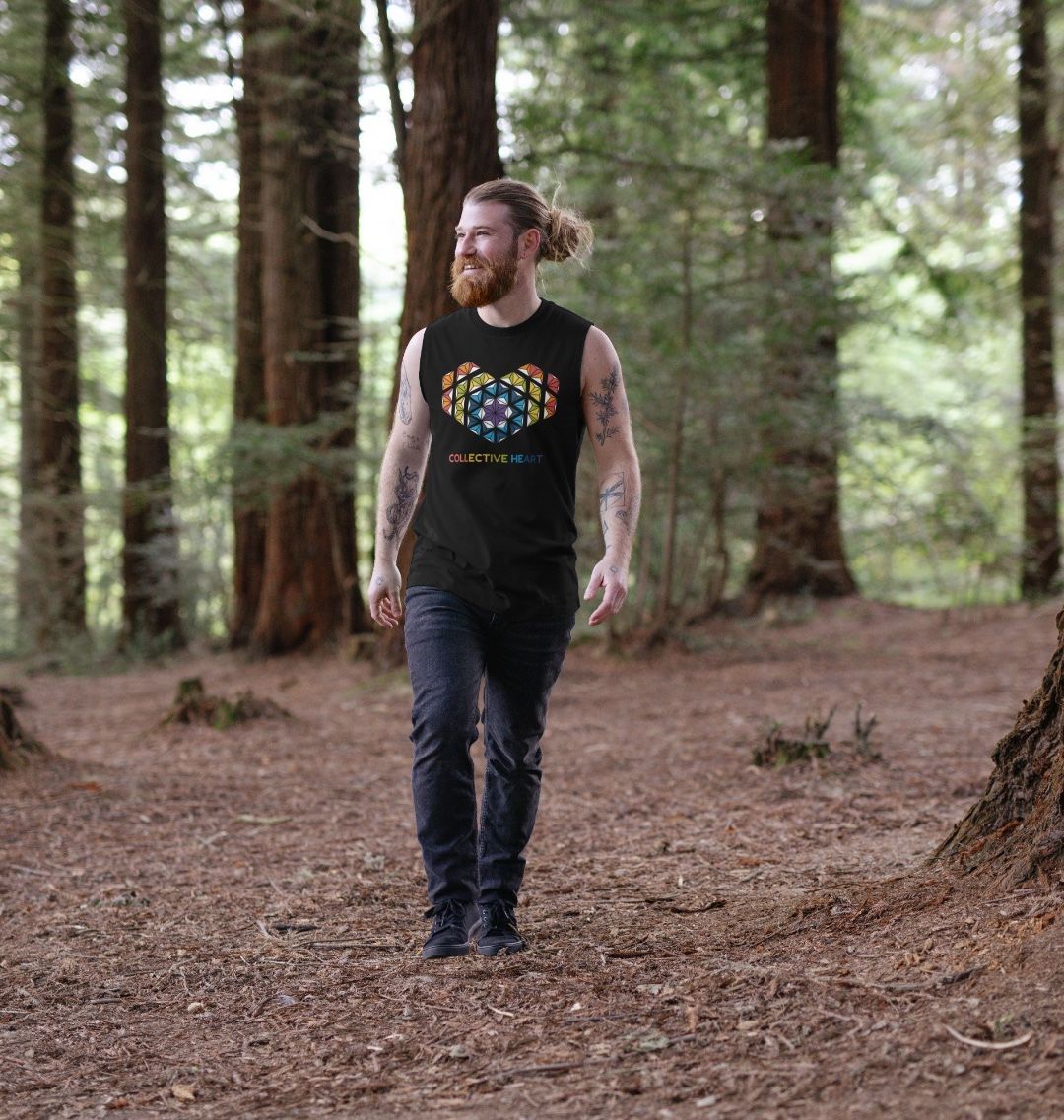 Collective Heart - Men's Organic Cotton Vest - 2 colours
