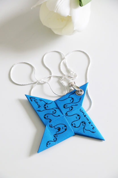 4Love Necklace - Waves - Blue