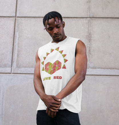 Love Red - Men's Organic Cotton Vest