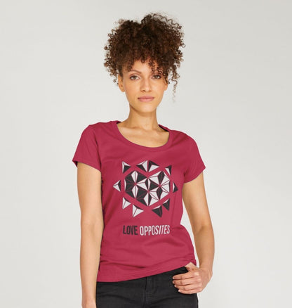 Love Opposites - Women's Scoop Neck T-shirt - 6 colours