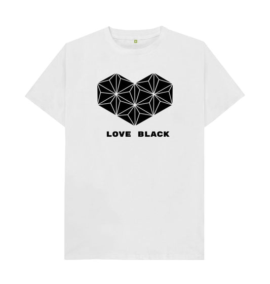 White Love Black, Love White - Men's Basic T-shirt