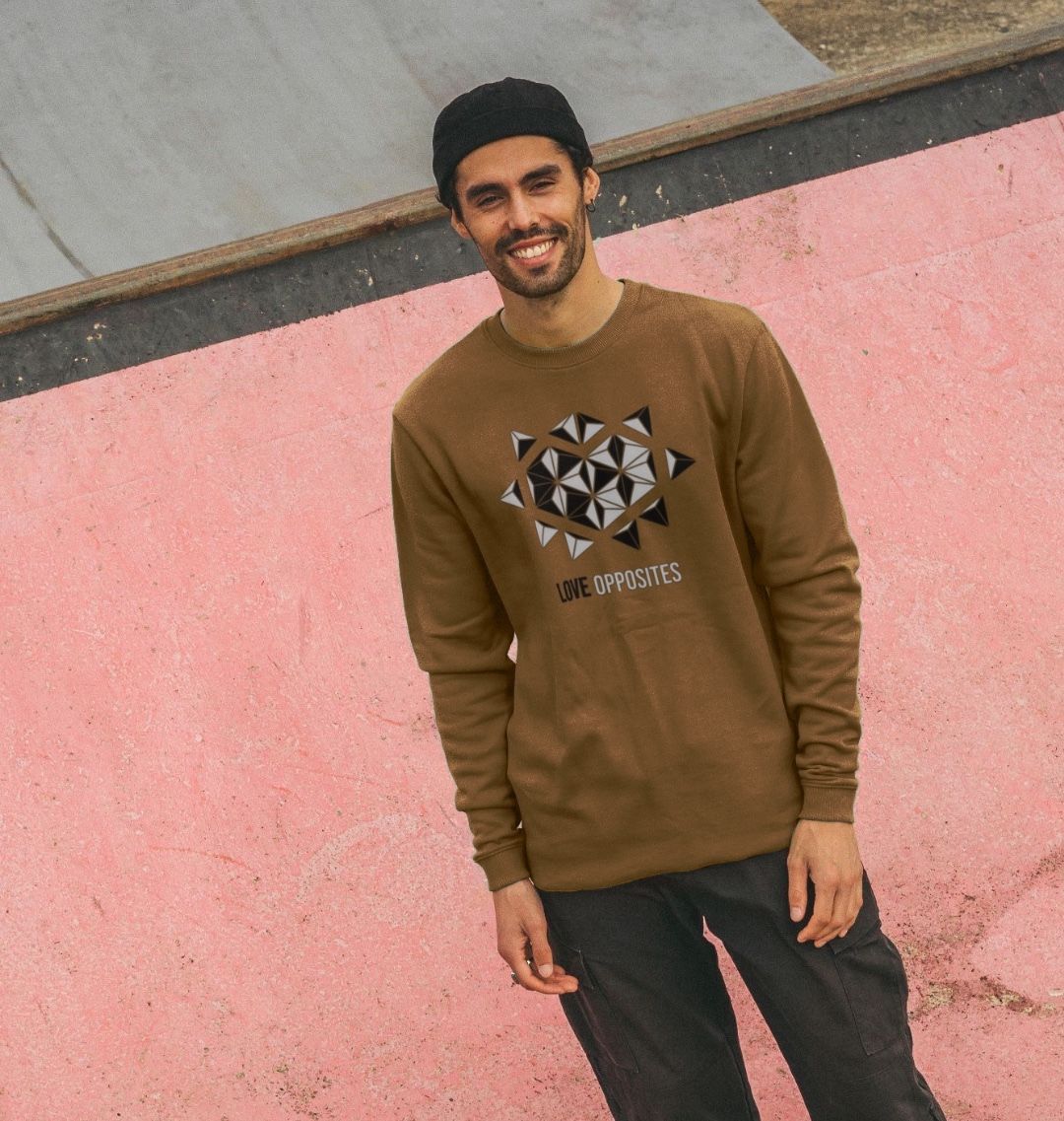 Love Opposites - Men's Crew Neck Sweater - 5 colours