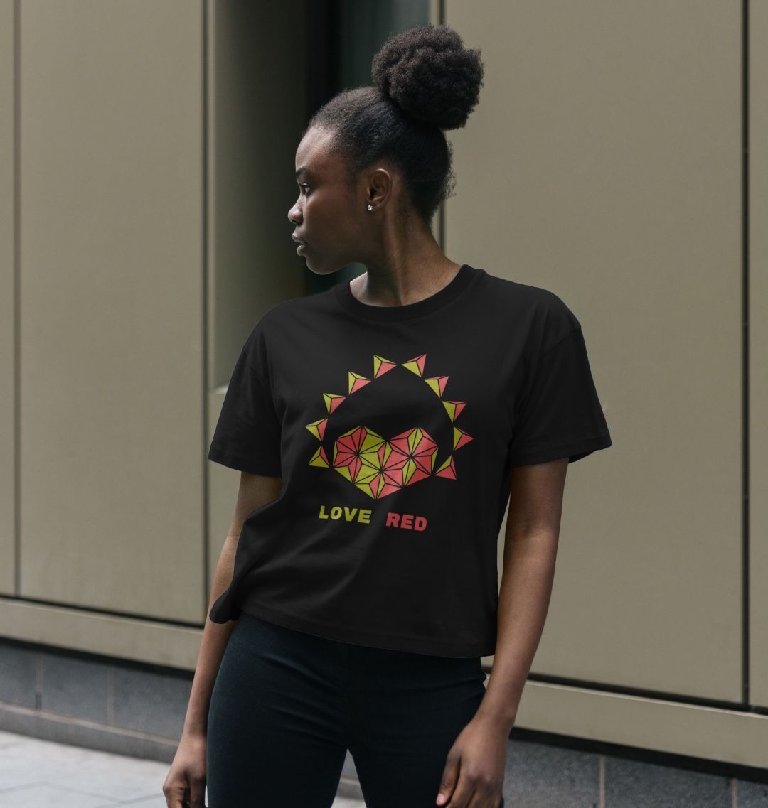 Love Red - Women's Boxy Tee