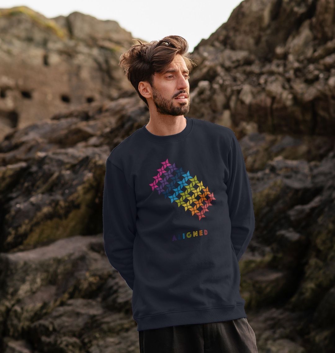 Aligned - Men's Crew Neck Sweater