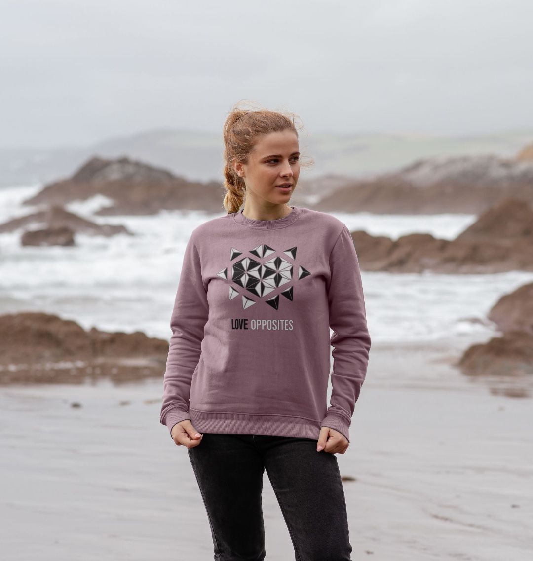 Love Opposites - Women's Crewneck Sweater - 4 colours