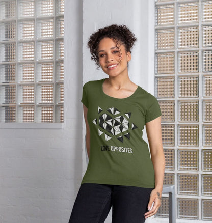 Love Opposites - Women's Scoop Neck T-shirt - 6 colours