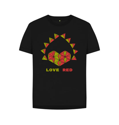 Black Love Red - Women's Relaxed Fit Tee